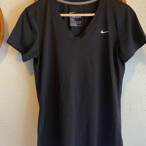 Nike Dri-Fit Black Top Size Medium